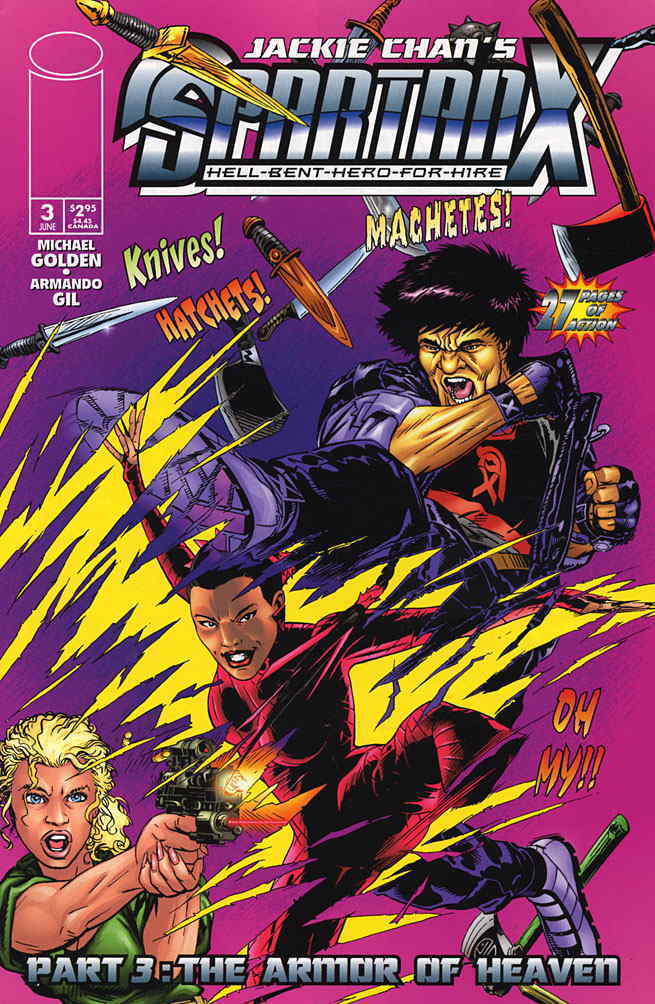 Spartan X: Hell-Bent-Hero-For-Hire (Jackie Chan\'s ) #3 FN; Image | we combine sh