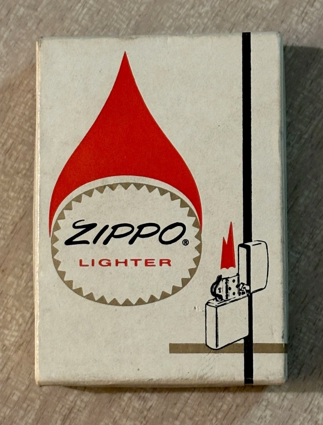 Vtg 1974 Zippo Lighter USMC Commandant Robert E Cushman Jr Vietnam War w Box
