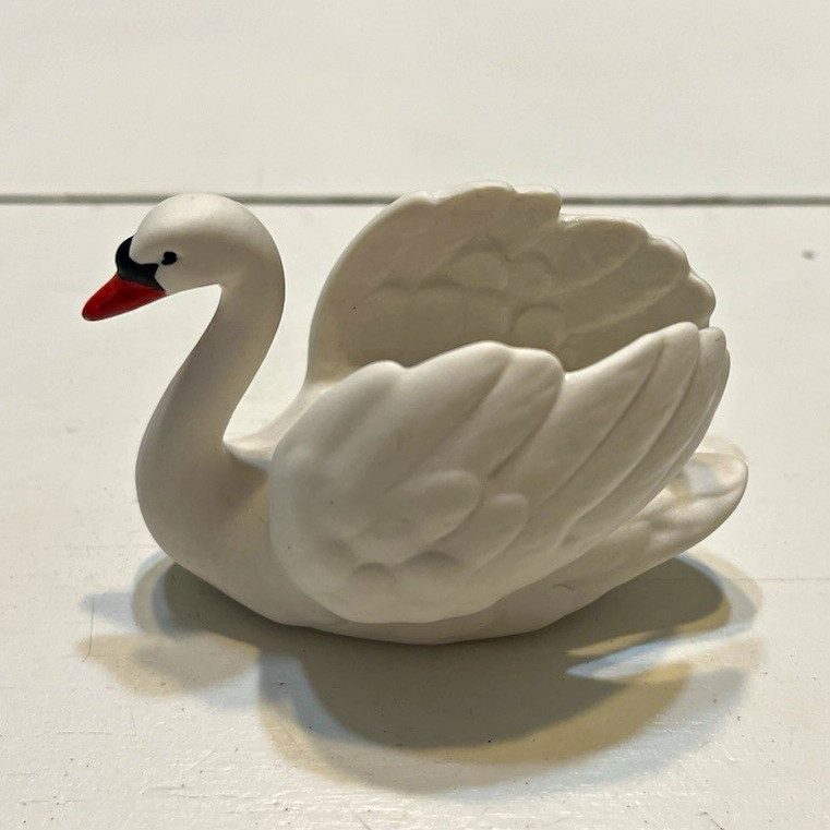 Goebel W Germany Porcelain Swan Bird Figurine Collectible