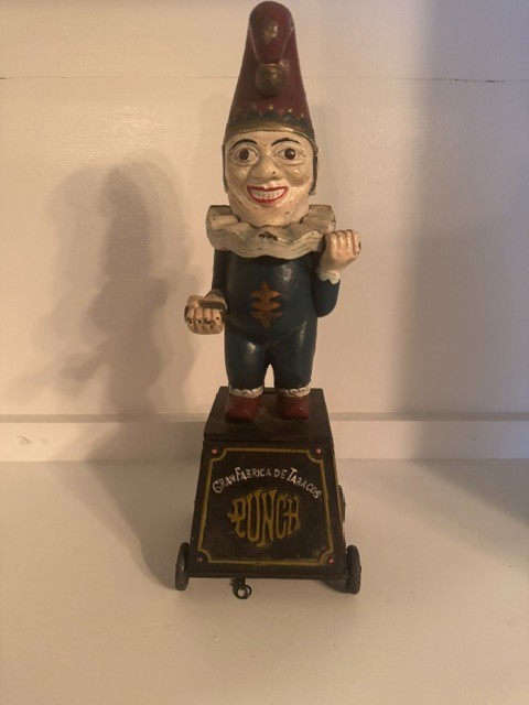 Vintage Gran Fabrica De Tabacoos  Mechanical Bank