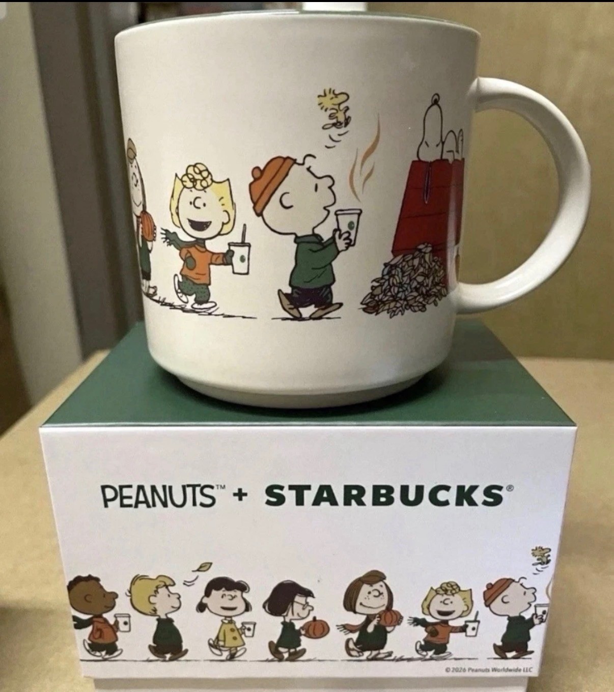 Starbucks x Peanuts Snoopy 14-ounce Ceramic Mug 2026 - In Hand Starbucks x Peanuts Snoopy 14-ounce Ceramic Mug 2026 - In Hand