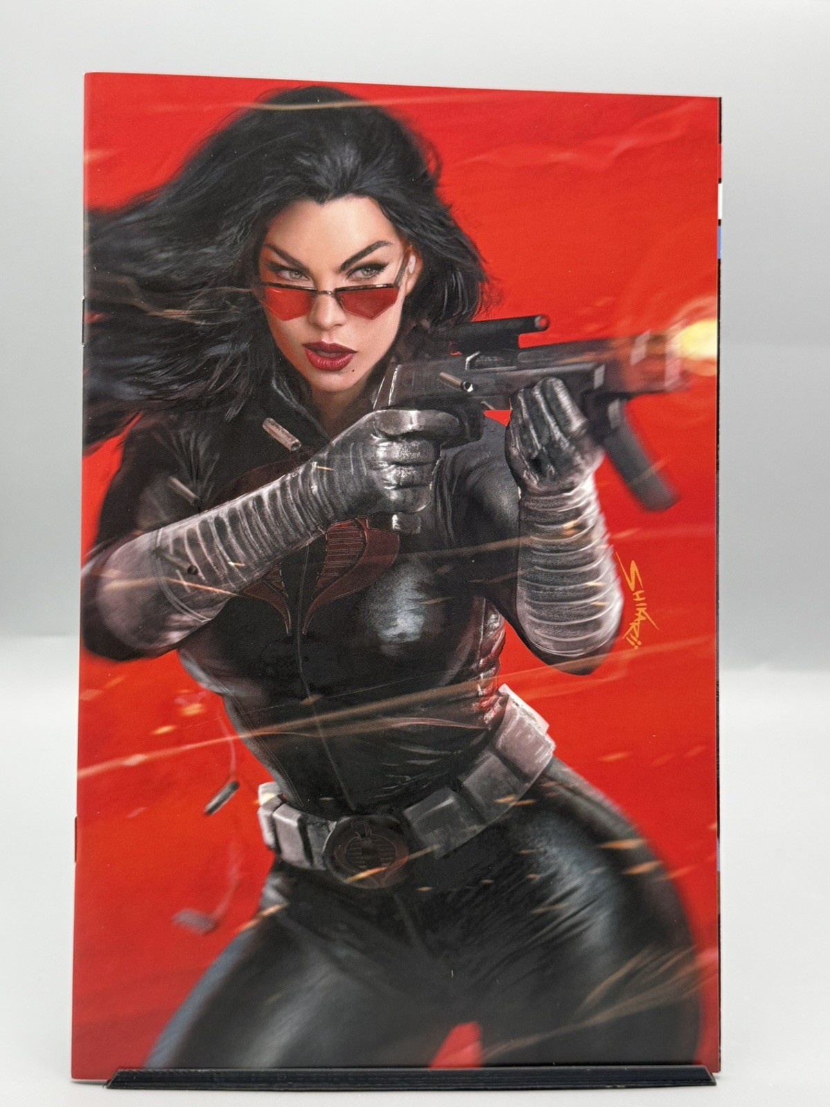 GI JOE REAL AMERICAN HERO #329 SHIKARII 616 Virgin Variant A LTD 500 NM