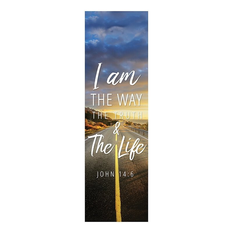Foundation Series Inspiration Banner Display I Am The Way, The Truth & The Life