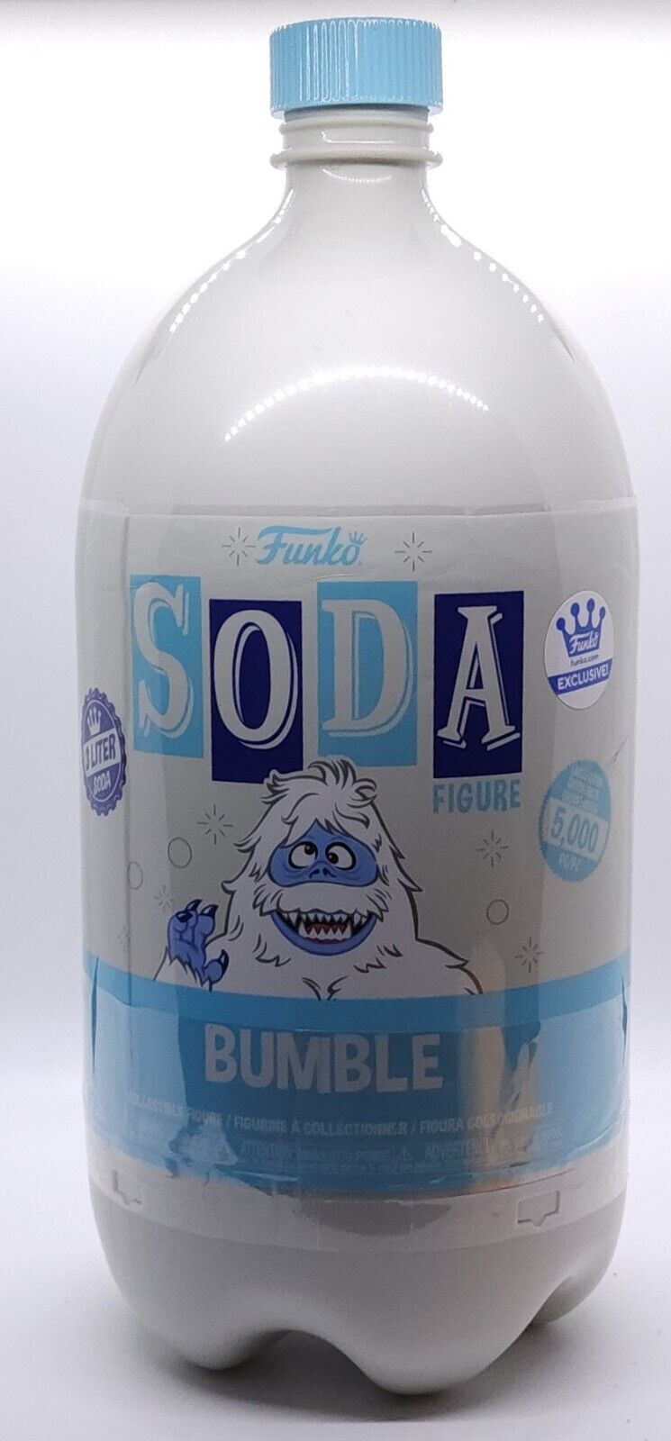 Funko SODA 3 Liter Rudolph the Red Nosed Reindeer Bumble 5k LE UNOPENED
