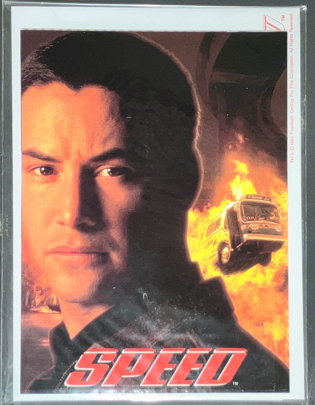 1994 SPEED Scarce 5-Card Set Keanu Reeves Fox Studio Promo Sealed ORIGINAL OWNER