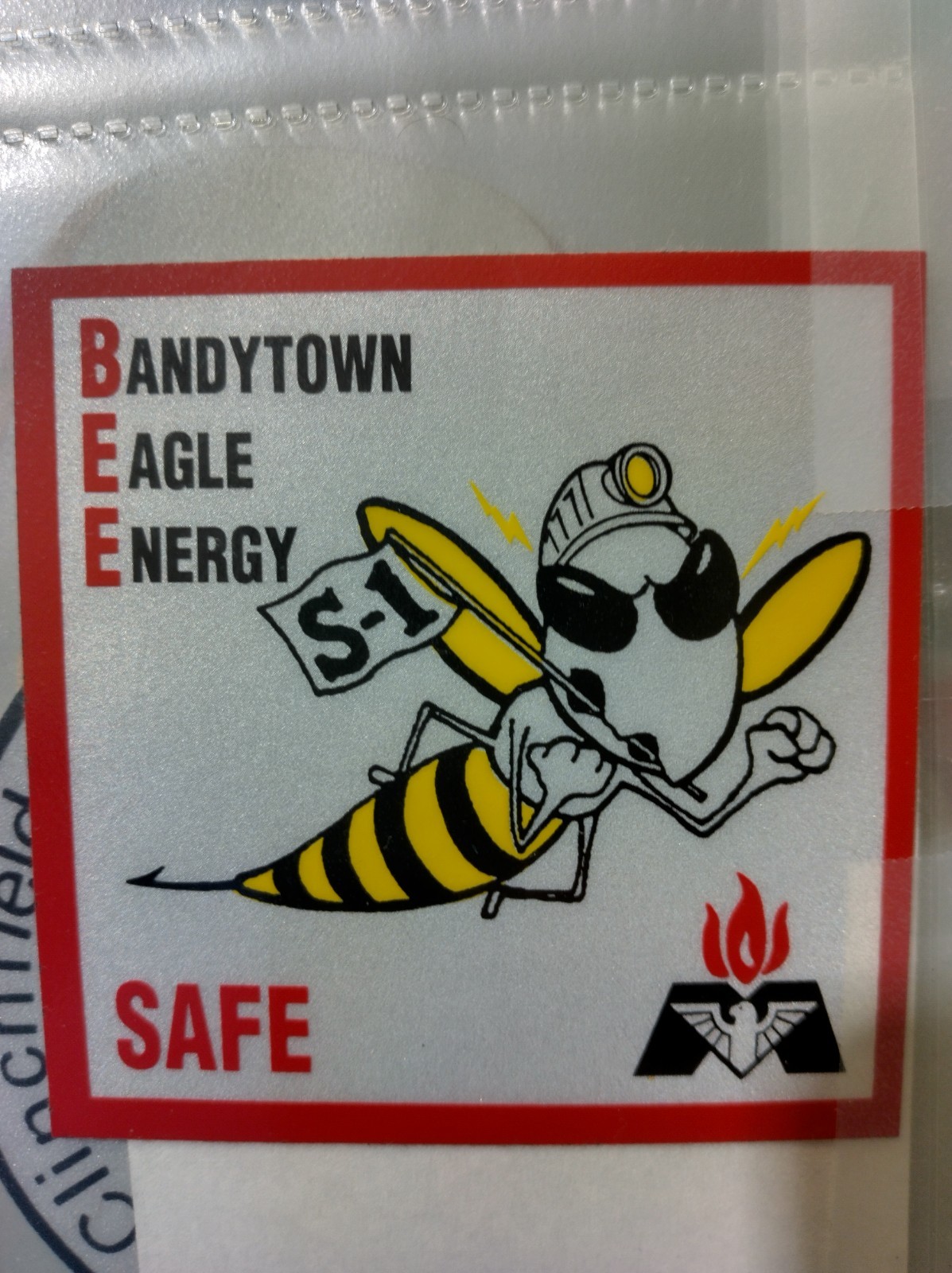 SUPER RARE MASSEY ENERGY BANDYTOWN EAGLE ENERGY