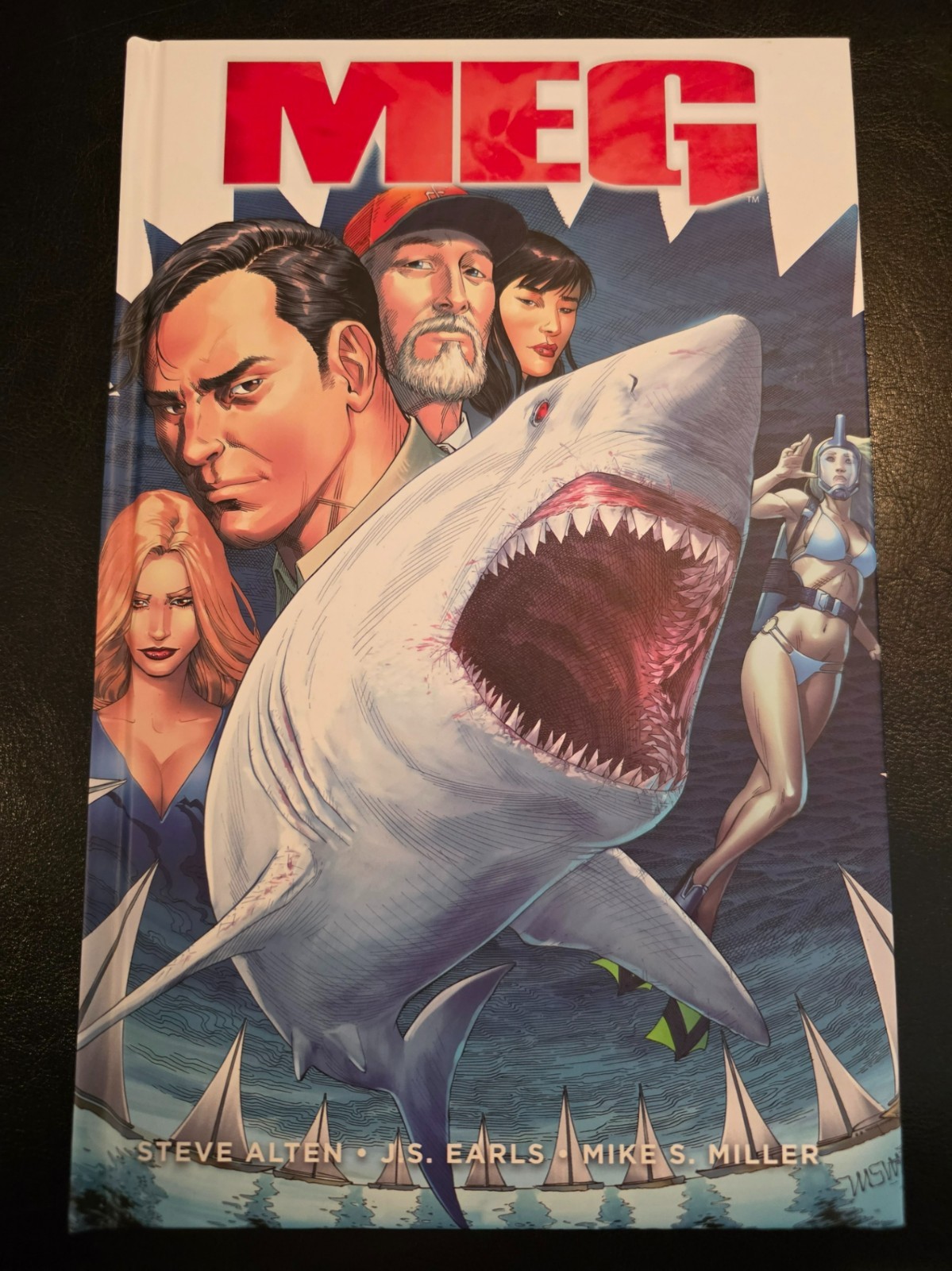 RARE SIGNED MEG HARDCOVER FROM ELITE INDIEGOGO CAMPAIGN ONLY 100 COPIES PRINTED