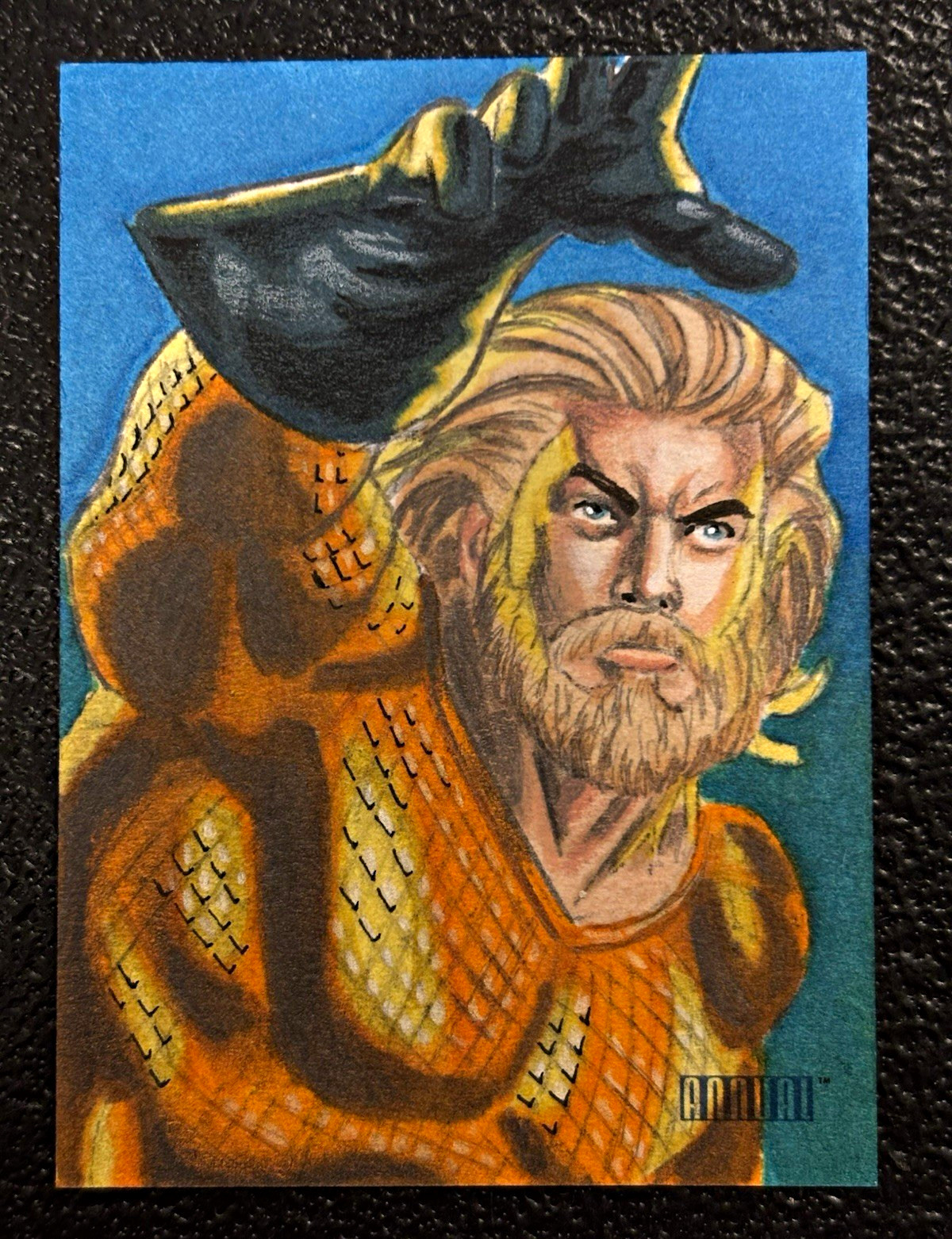 2023-24 Upper Deck DC Annual 1/1 Artist Sketch Card Hand Signed 🔥 