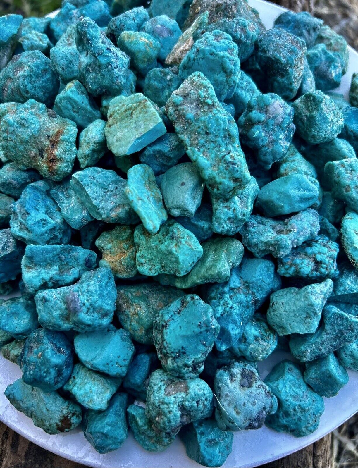 Blue Basin/Turquoise Mountain. Matched electric blues 10 Pounds. Almost Gone.