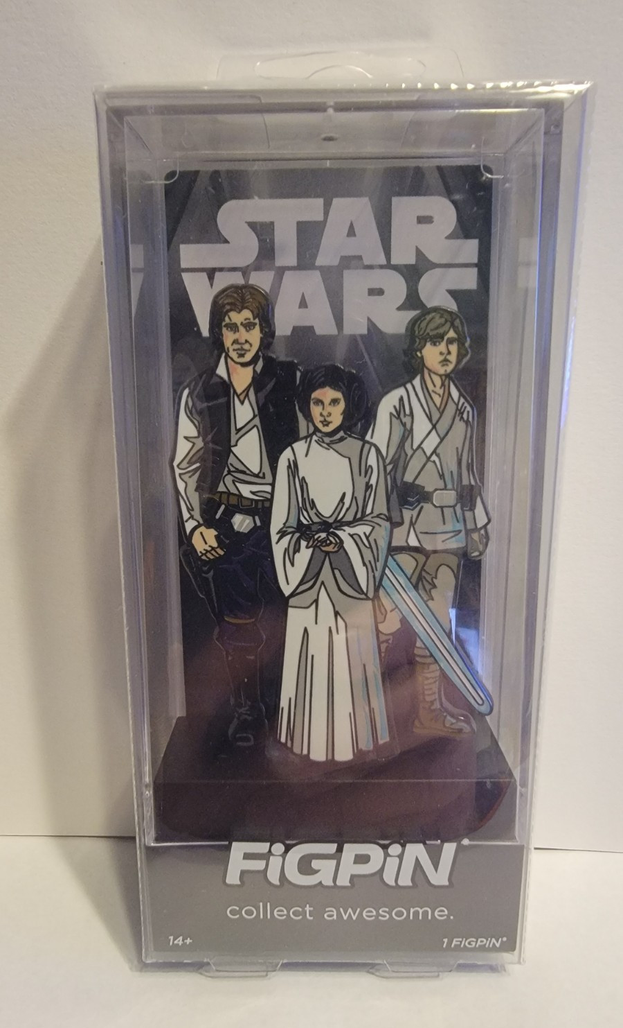 FiGPiN Star Wars - Han, Leia, Luke #1870-New-Locked - May 4th Celebration 2026 FiGPiN Star Wars - Han, Leia, Luke #1870-New-Locked - May 4th Celebration 2026