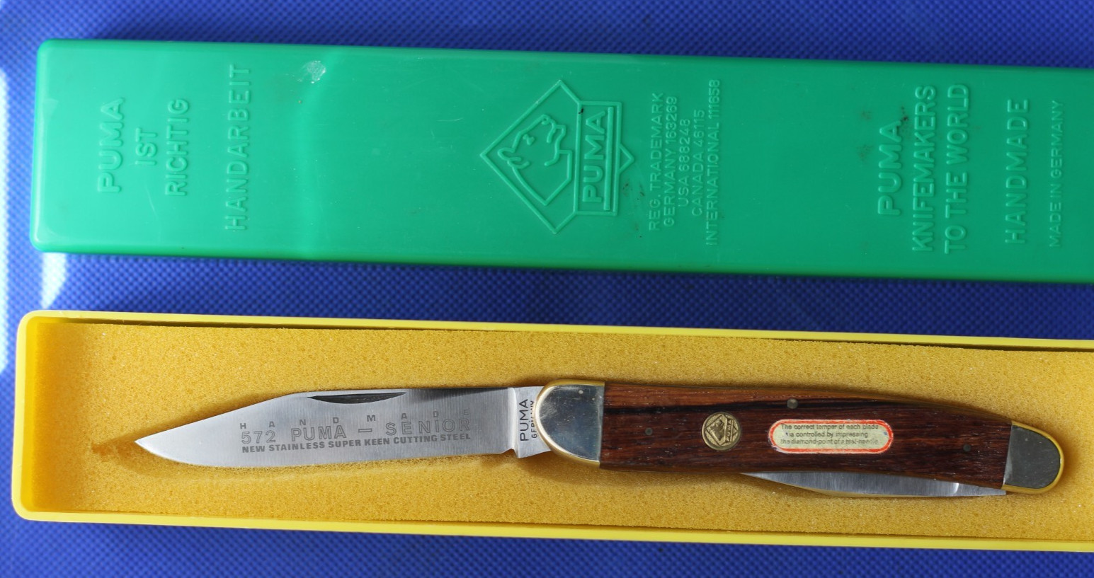 Vintage Puma 572 Senior, NIB, NOS,