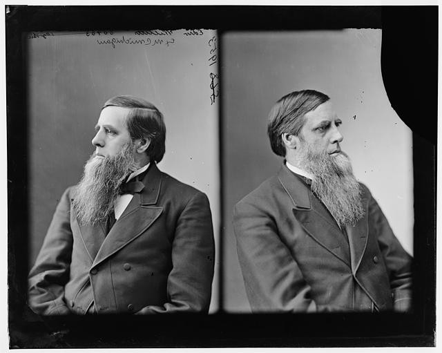 Photo:Monroe Michigan Edwin Willits 1860s Postmaster Portrait Cabinet Card