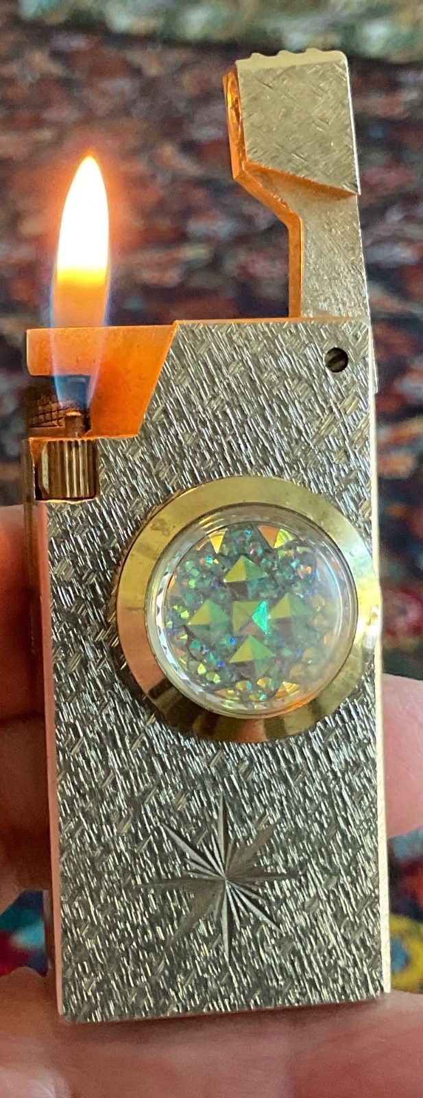 Vintage Marksman Precision Butane Gas Lighter / Serviced.