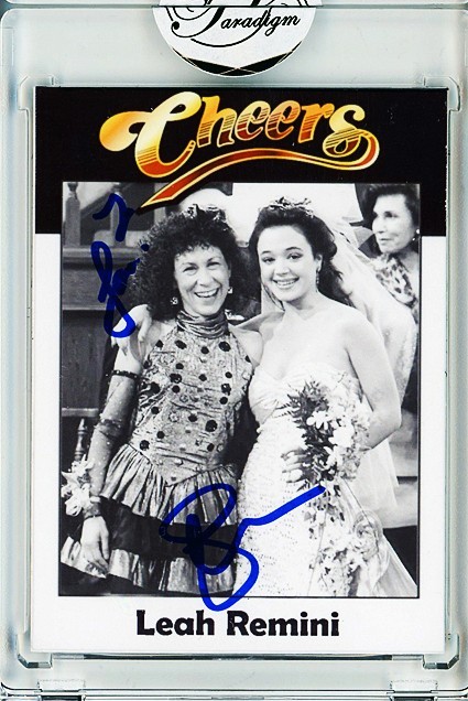 -CHEERS- LEAH REMINI Signed/Autograph/Auto Certified TV Trading Card