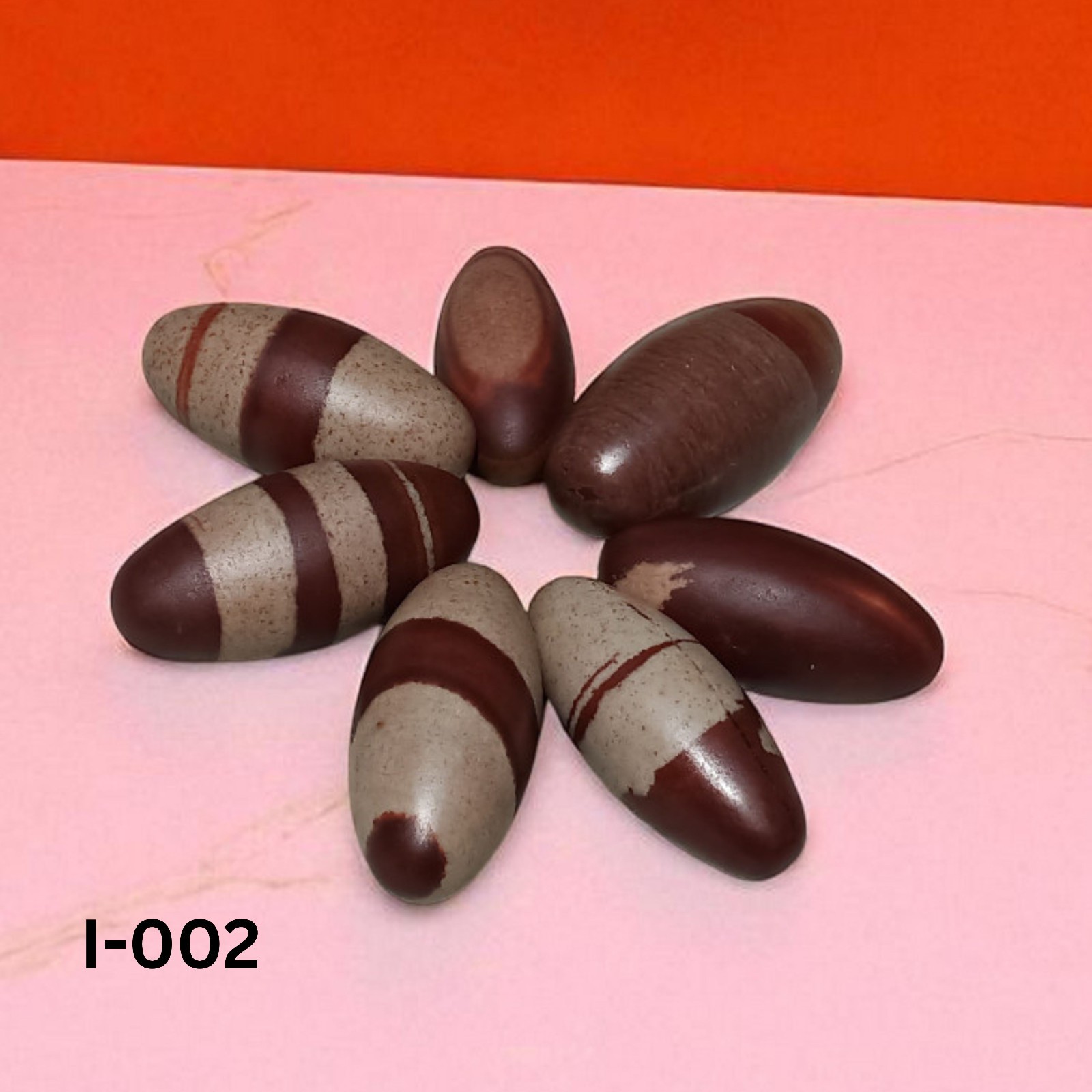 7Pc Small Narmada Shiva Lingam Set 2.75