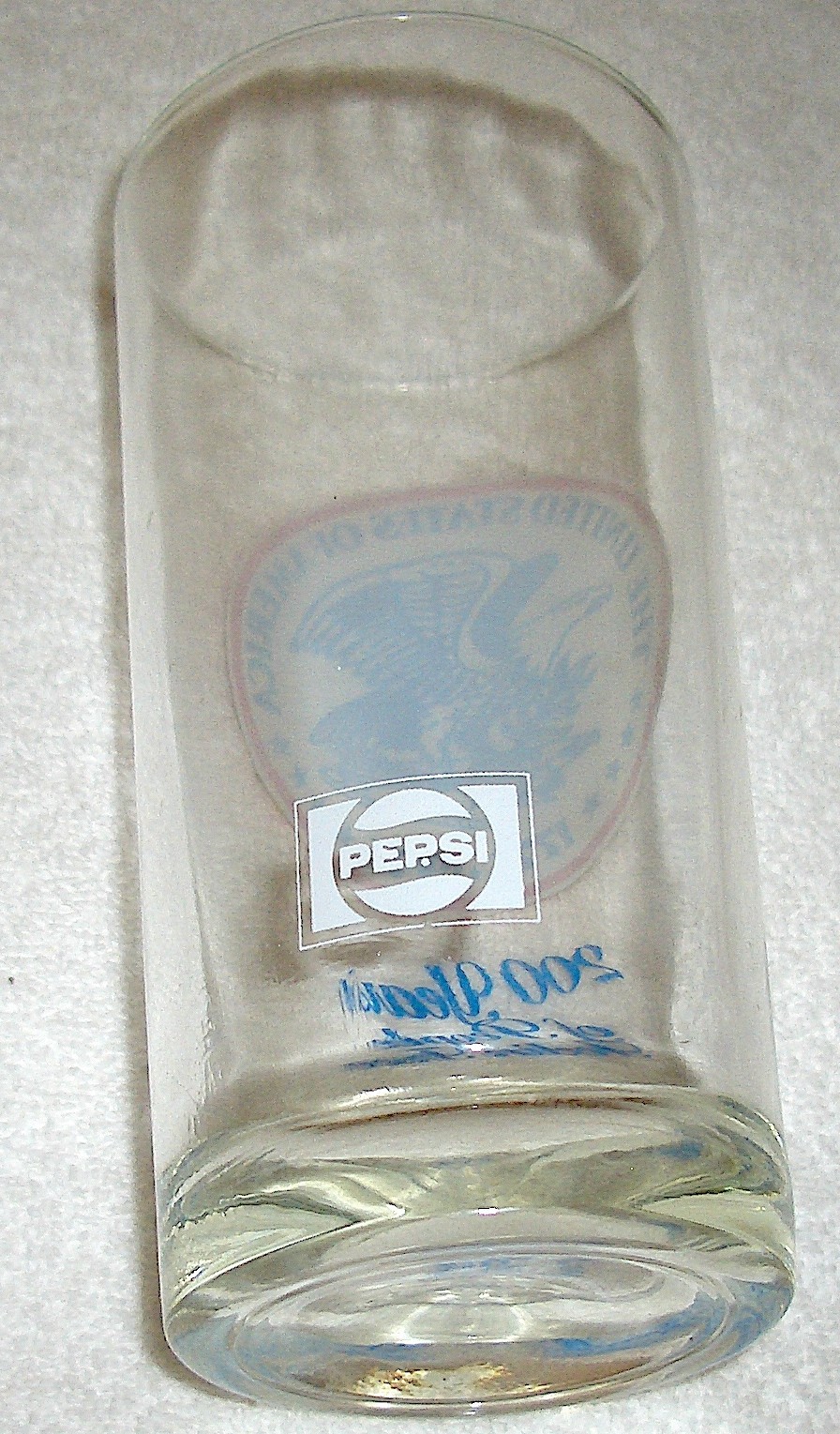 1976 Pepsi-Cola Bicentennial Glass 1776-1976 :: 200 Years of People Feelin' Free