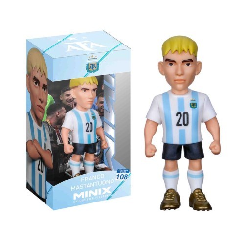 Minix Sports Soccer FIFA World Cup 2026 Team Argentina Franco Mastantuono Vinyl