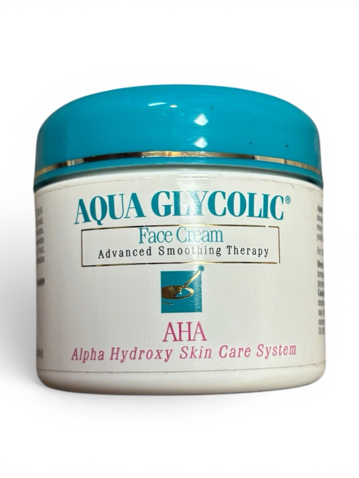 Vintage AHA Alpha Hydroxy Skin Care System AG Face Cream 2 oz Aqua Glycolic