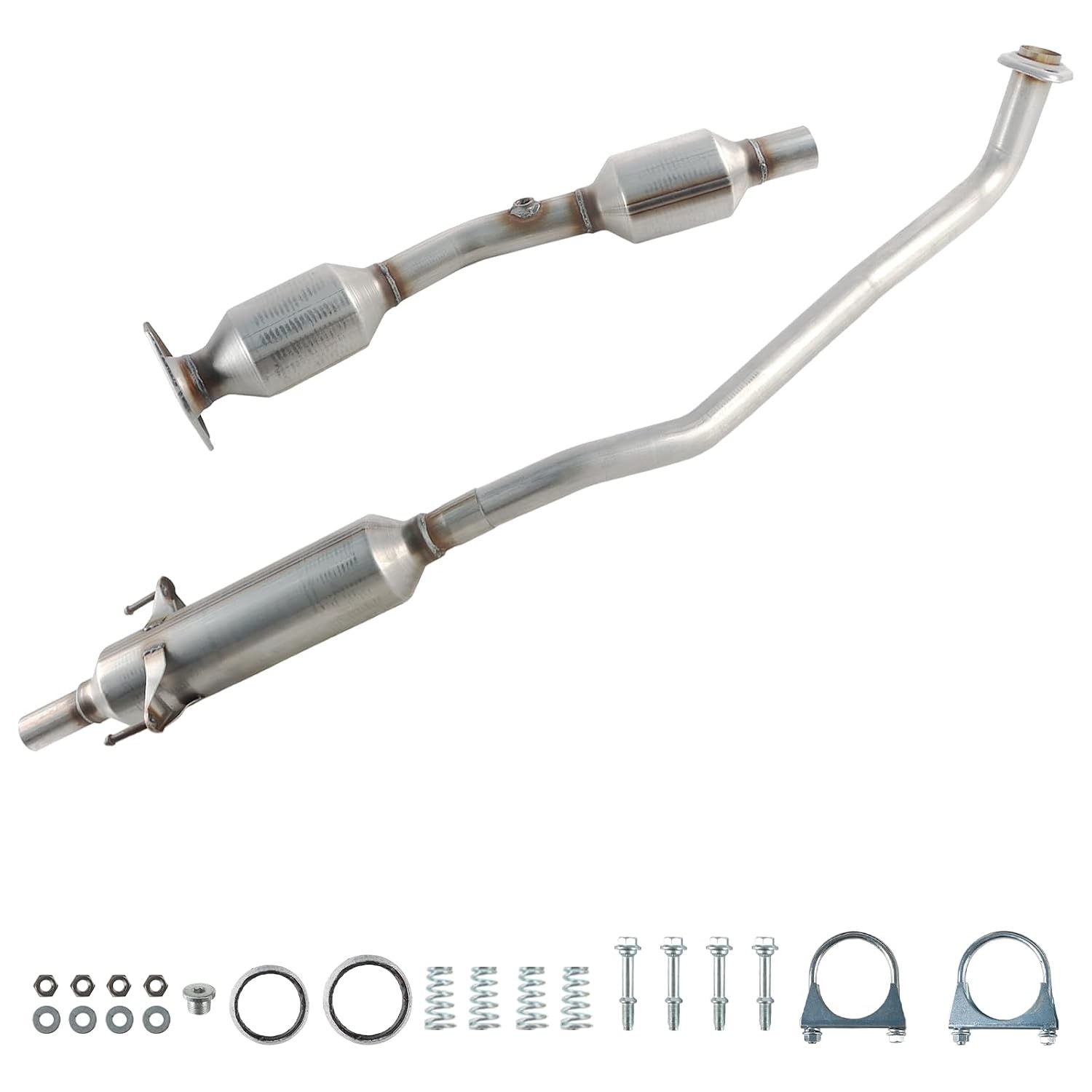 Toyota Corolla Front Catalytic Converter 2009-2013 Compatible Pipe and 2009