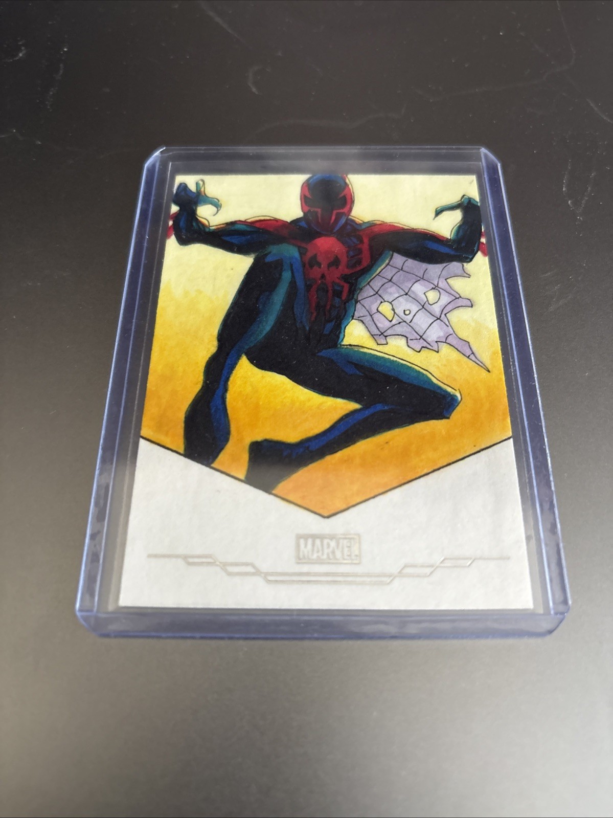 2026 Topps Chrome Marvel Comics Spider-Man 2099 Sketch 1/1 Stephane Leonardi