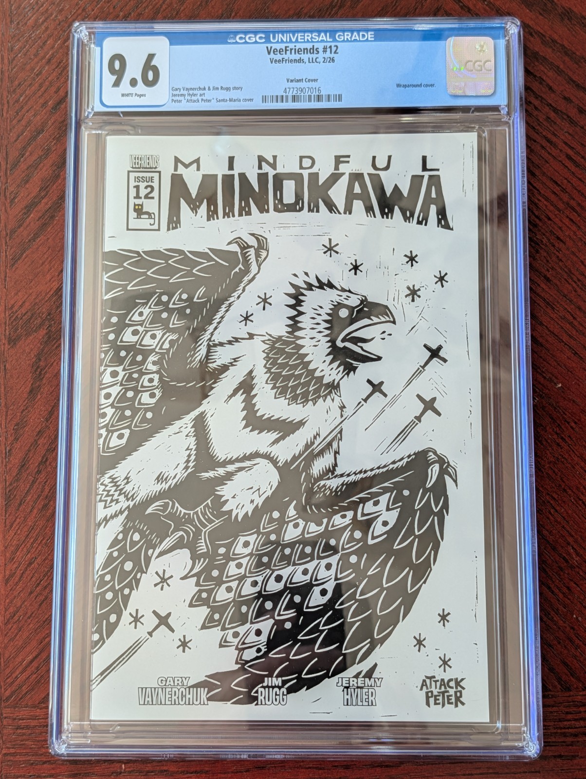 VeeFriends #12 CGC 9.6 Variant Mindful Mindkawa Attack Peter Gary Vee 2026
