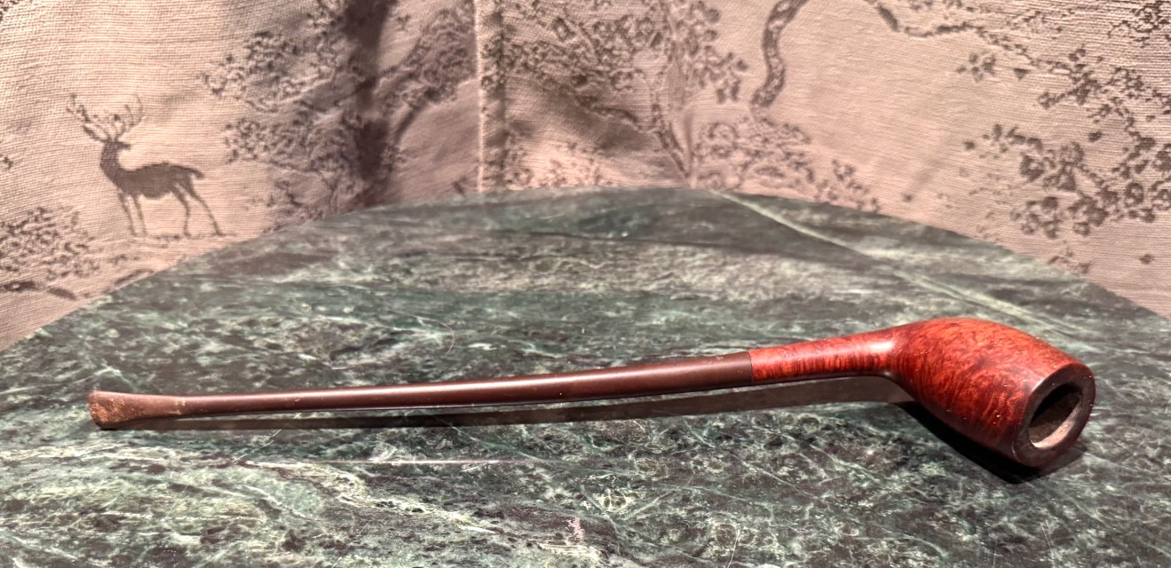 Vintage Stanwell Selected Briar #15 Churchwarden Pipe REGD 969-48 Denmark