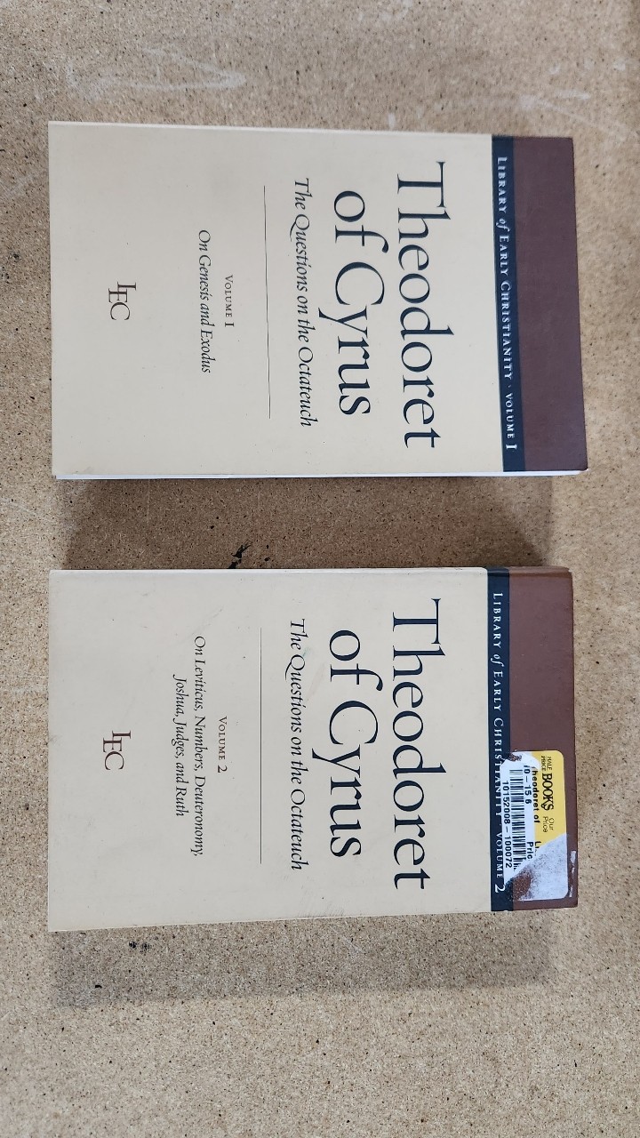 Theodoret of Cyrus: The Questions on the Octateuch Volumes 1 & 2 Book Set