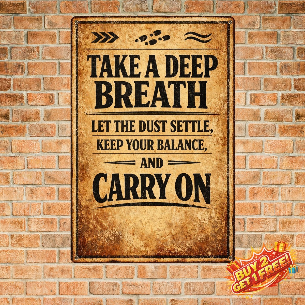 Funny Vintage Wall Decor Quote Retro Metal Tin Sign 8x12 Aluminum