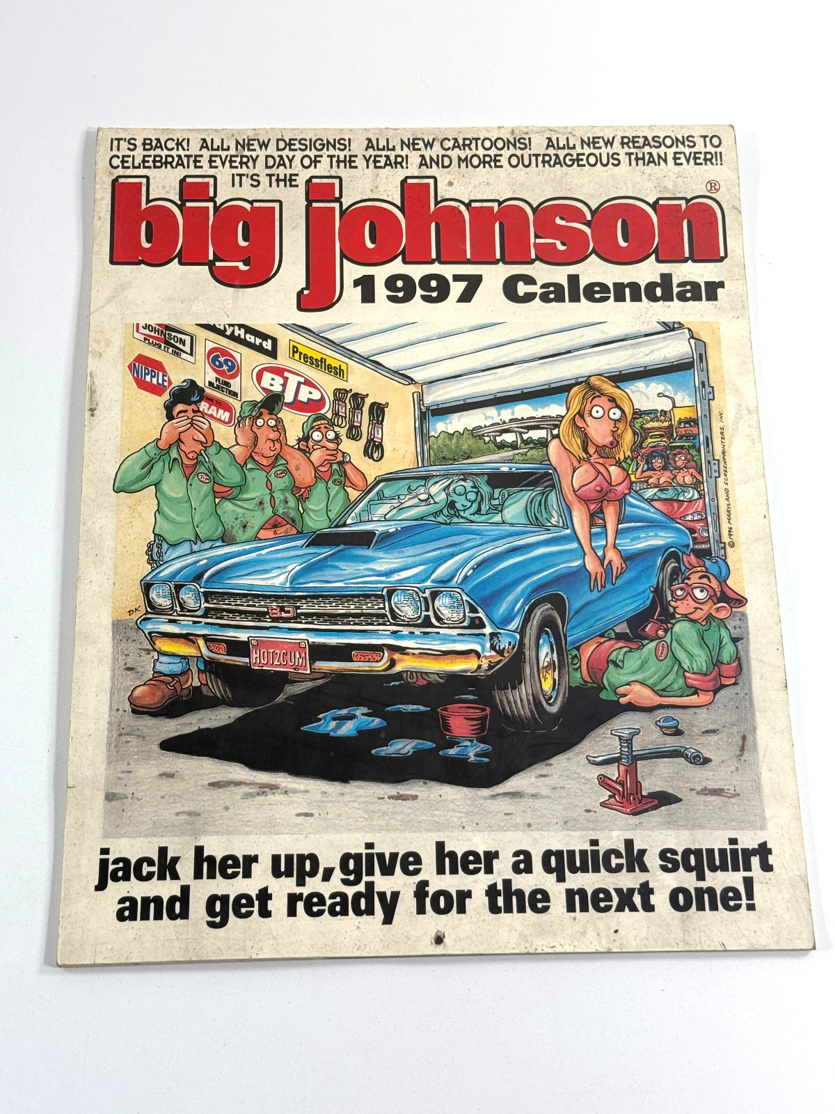 vtg 1997 Big Johnson Calendar