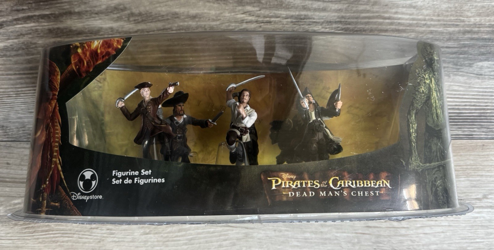 Disney Pirates of the Caribbean Dead Man's Chest 6 Figurine Set 3 Disney Pirates of the Caribbean Dead Man's Chest 6 Figurine Set 3