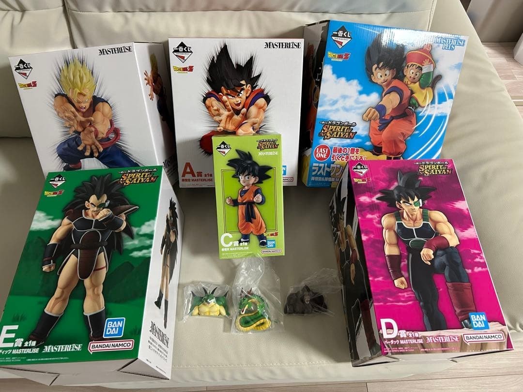 Dragon Ball SPIRIT OF THE SAIYAN Ichiban Kuji Complete 8 Figure Set Last One JP