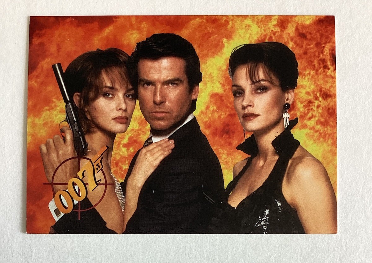 1995 Graffiti James Bond: GoldenEye - Promos #NNO - “Bond is Back - 007”