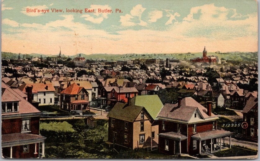 BUTLER, Pennsylvania Postcard \
