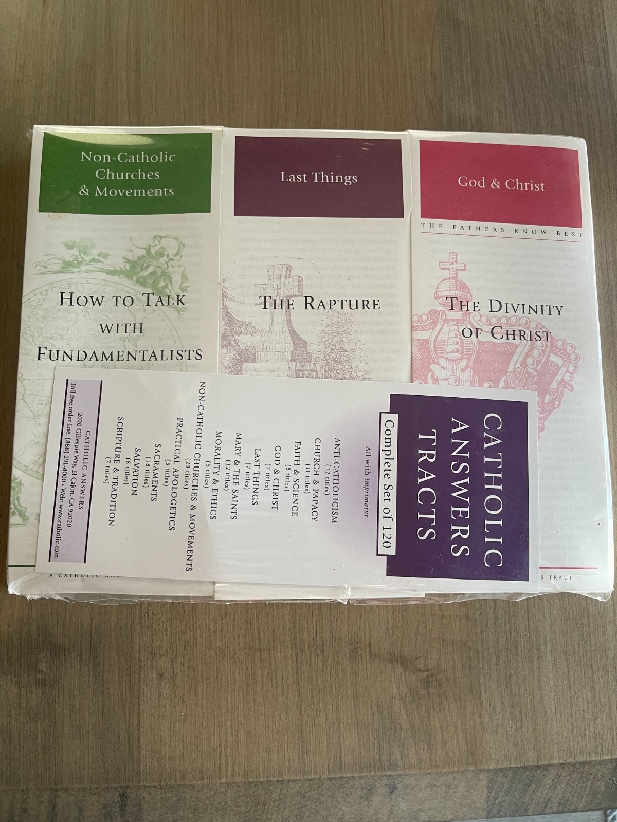 120 Vintage Catholic Answers Tracts Pamphlets  Apologetics ~Church History Mass