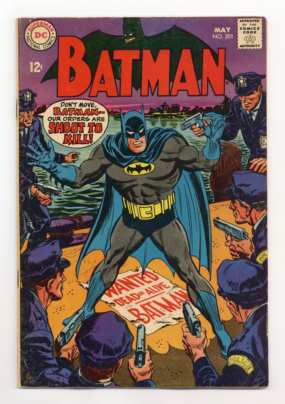 Batman #201 VG- 3.5 1968