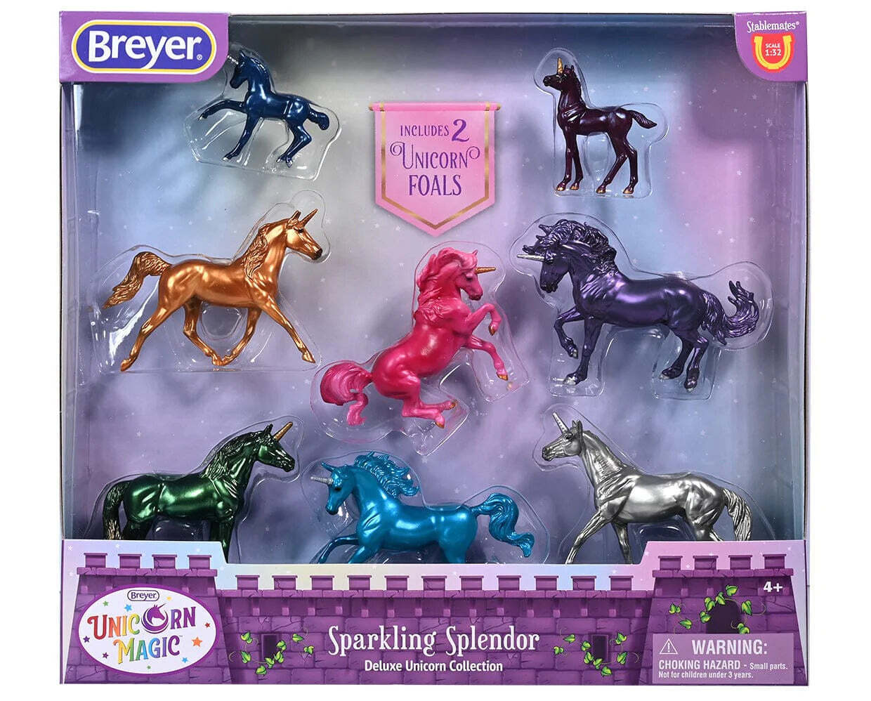 BREYER HORSES #6937 Sparkling Splendor Deluxe Unicorn Collection NEW
