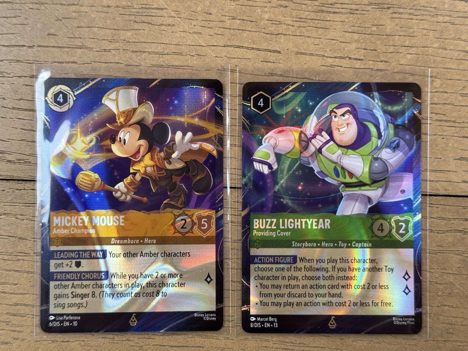 Disney Lorcana Hong Kong Disneyland Promo: Mickey & Buzz Bundle Set (Eng)
