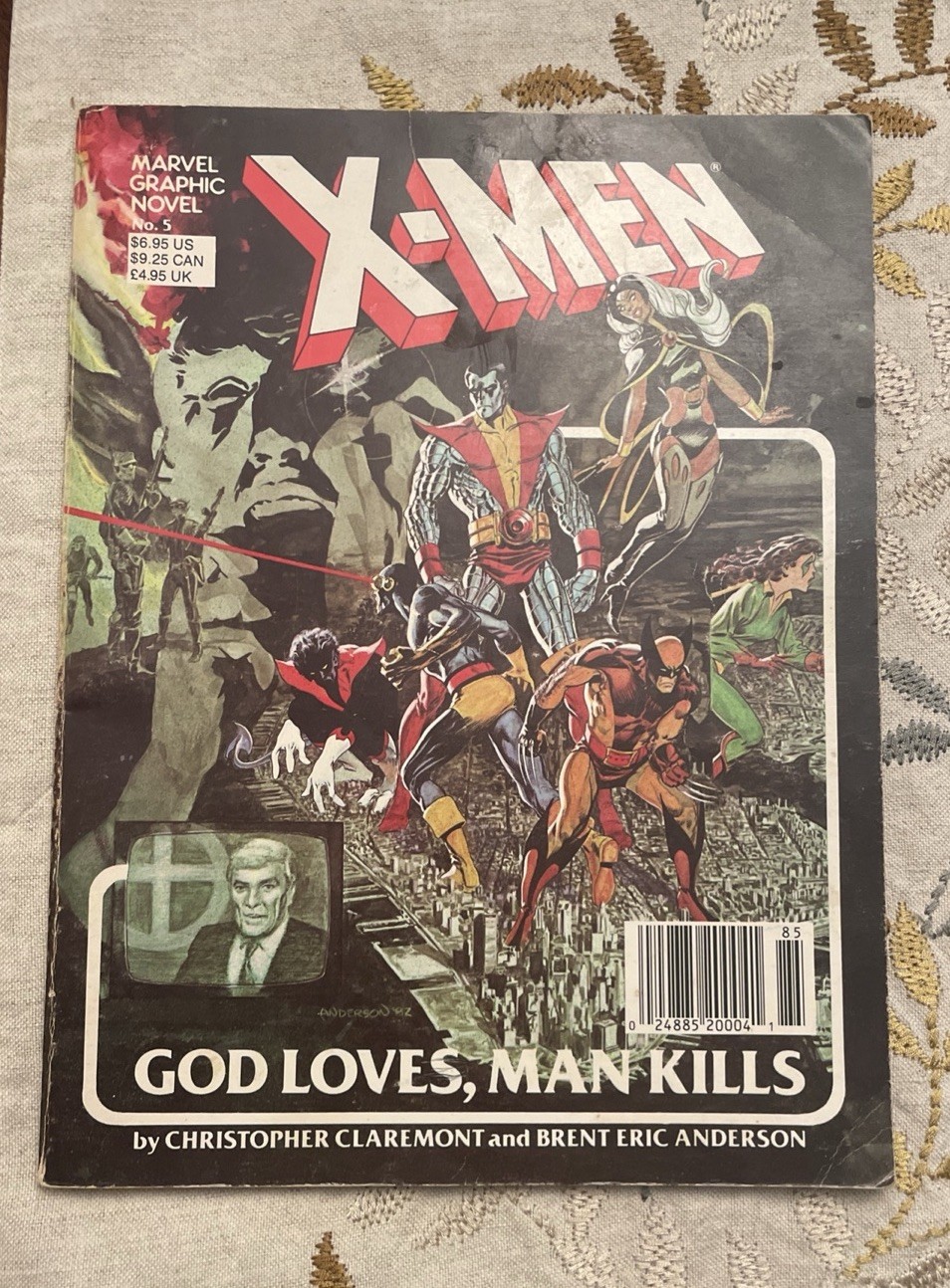X-Men: God Loves, Man Kills Marvel Graphic Novel #5 1982 Chris Claremont 7th P X-Men: God Loves, Man Kills Marvel Graphic Novel #5 1982 Chris Claremont 7th P