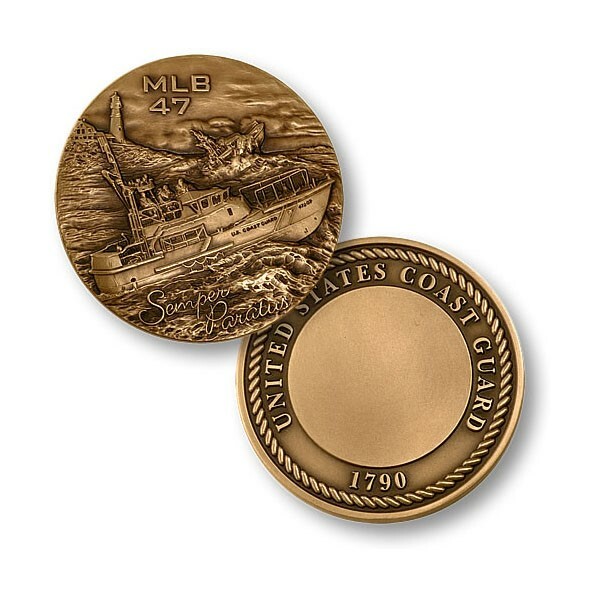COAST GUARD MLB-47 MOTOR LIFE BOAT BRONZE 1790 1.75\