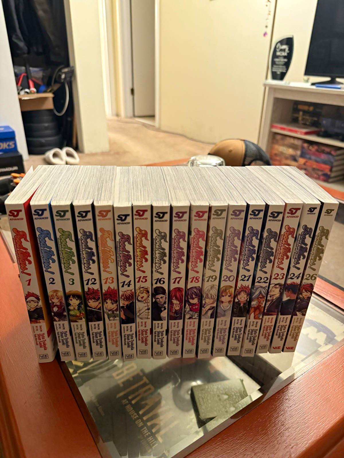 Food Wars: Shokugeki no Soma Manga Lot VIZ English Softcover Vol 1-3,12-24,26