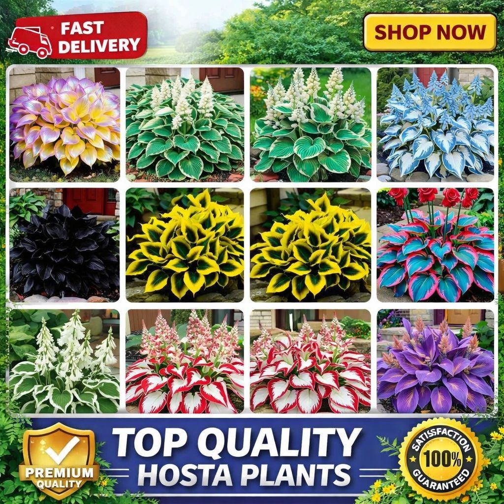 220+ Mixed Rare Hosta Seeds  for  Planting-Attract  Pollinators Perennial Garden
