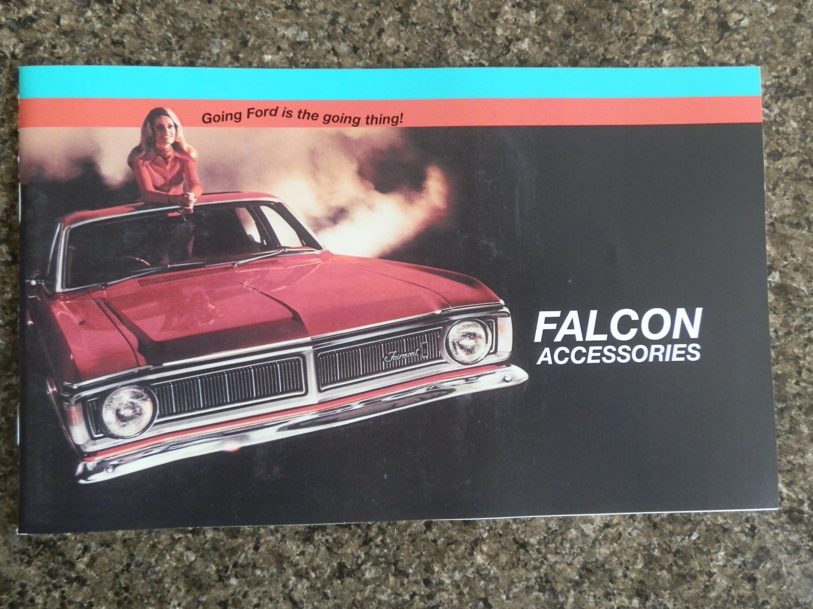 FORD FALCON XY ACCS  BROCHURE ''RARE''