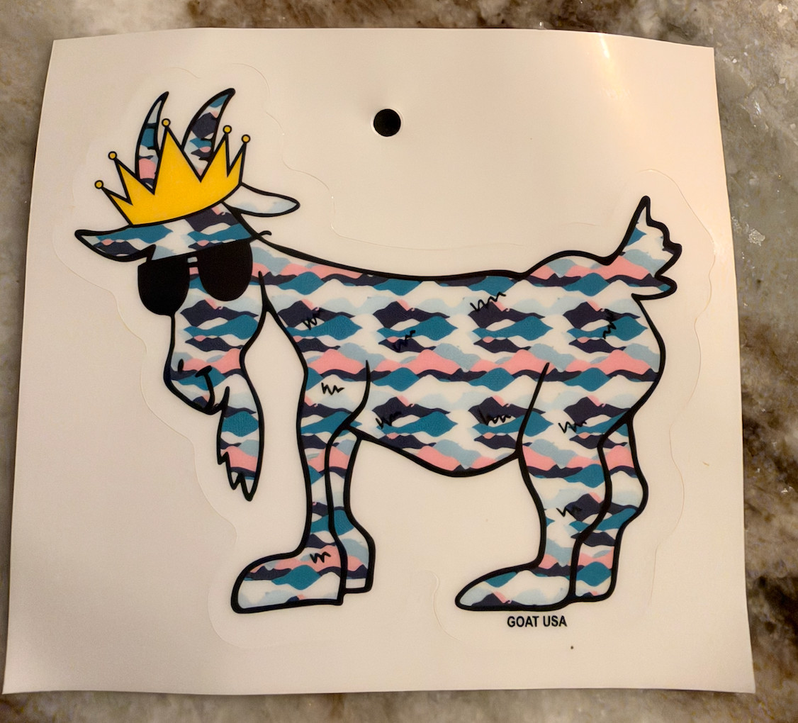 Cool Goat USA Stickers