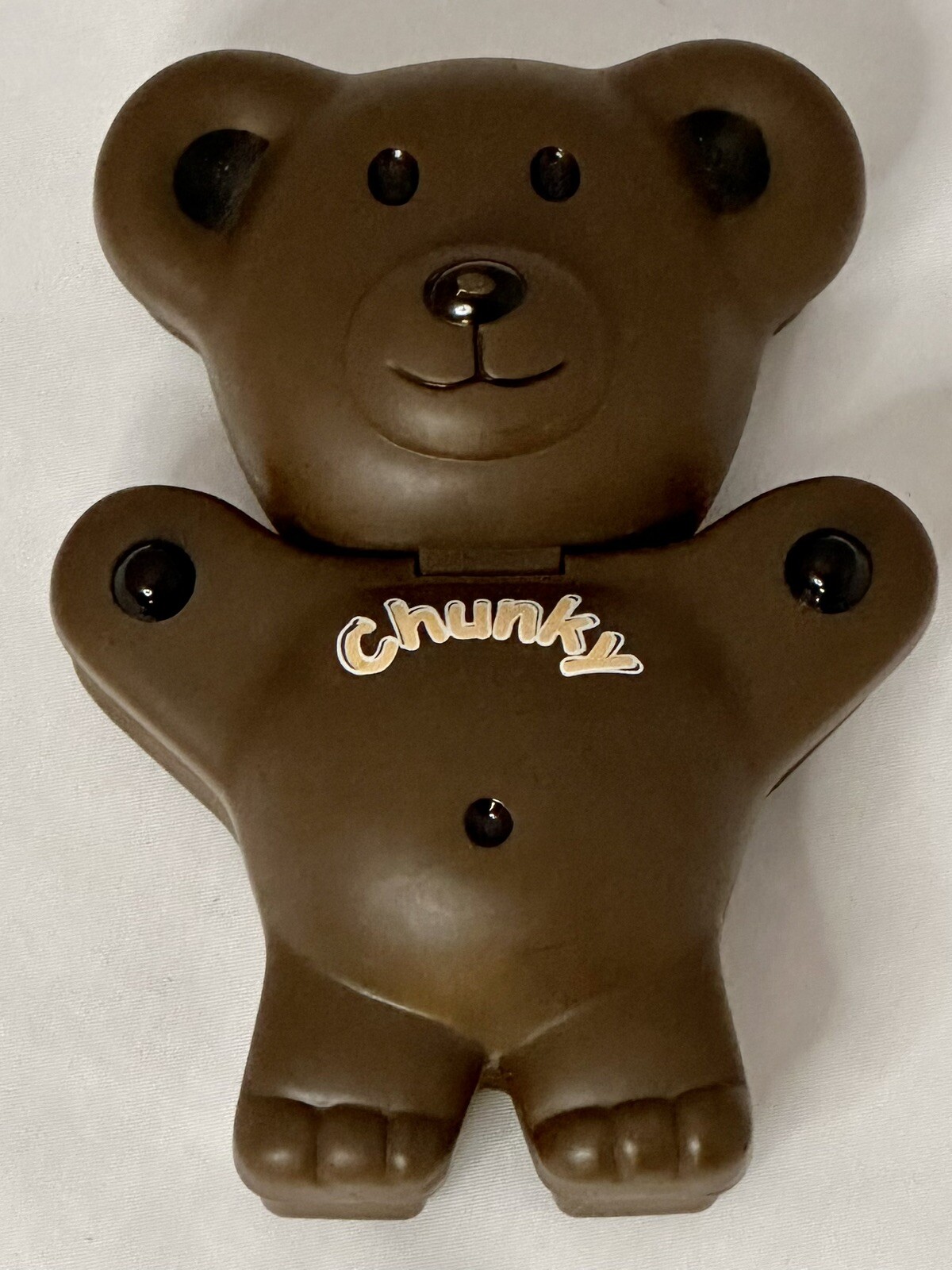 Vintage Teddy Grahams Plastic Snack Container For Kids Lunchbox 1999 Nabisco