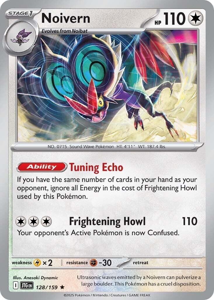 Noivern Holofoil JTG 128/159 R NM