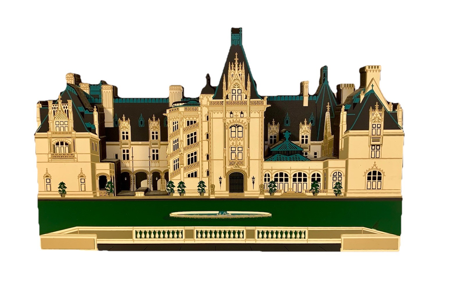 Shelia’s BILTMORE ESTATE 2006 Limited Edition FHA03 Wooden Shelf Art