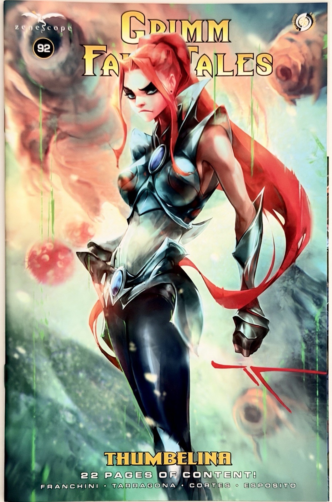 Grimm Fairy Tales #92 D - Signed by Ivan Tao w/COA - Deluxe Sig Zenescope