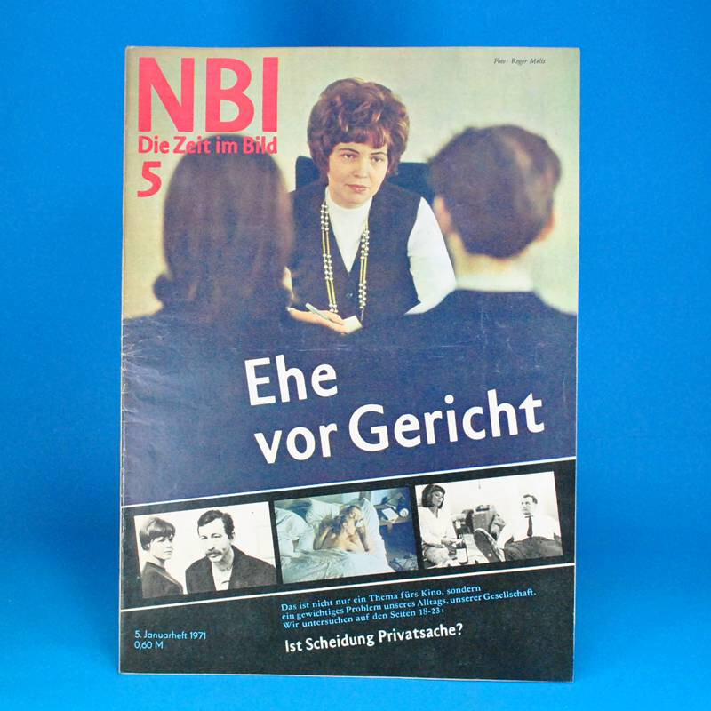 GDR magazine NBI 5 1971 Demmin Neustrelitz Prenzlau Vostok swimming cycling