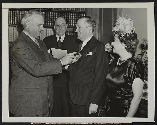 New York NY 1946 Sir William Stephenson Medal for Merit William Donovan OSS