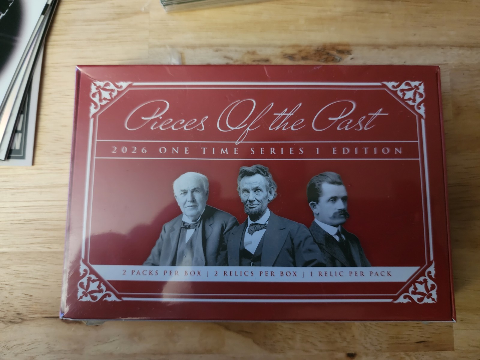 2026 Pieces of the Past One Time Series 1 Edition Hobby Box NEW RELEASE